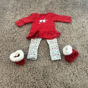 American girl doll snow outfit